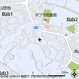 茨城県土浦市烏山2丁目530-123周辺の地図