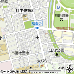 福井県福井市運動公園2丁目304周辺の地図