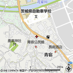 茨城県稲敷郡阿見町青宿485周辺の地図