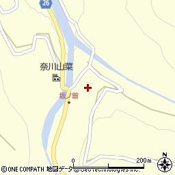 長野県松本市奈川1208-3周辺の地図