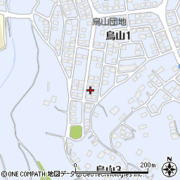 茨城県土浦市烏山1丁目393-68周辺の地図