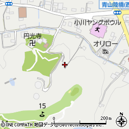 埼玉県比企郡小川町青山351周辺の地図