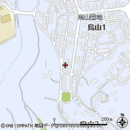 茨城県土浦市烏山1丁目393-113周辺の地図