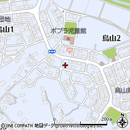 茨城県土浦市烏山2丁目530-35周辺の地図
