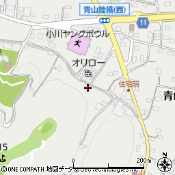 埼玉県比企郡小川町青山358周辺の地図