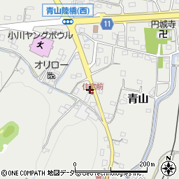 ハリカ小川店周辺の地図