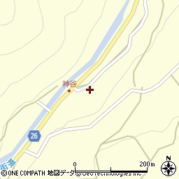 長野県松本市奈川神谷682周辺の地図