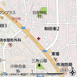 ＰＡ・ＺＡ・ＰＡ和田東店周辺の地図