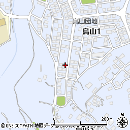 茨城県土浦市烏山1丁目393-117周辺の地図