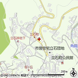 長野県諏訪市上諏訪立石町8949-6周辺の地図