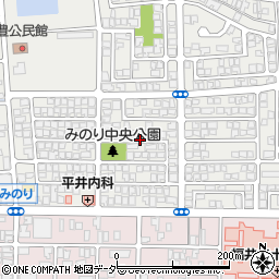 福井県福井市みのり3丁目29周辺の地図