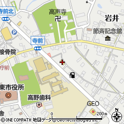 セブンイレブン坂東岩井店周辺の地図