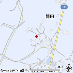 茨城県行方市籠田315周辺の地図