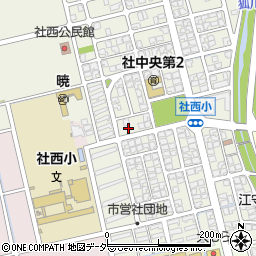 福井県福井市運動公園1丁目3805周辺の地図