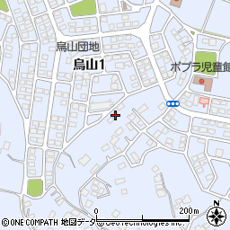 茨城県土浦市烏山3丁目393周辺の地図