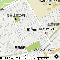 茨城県つくば市稲荷前18周辺の地図