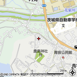 茨城県稲敷郡阿見町青宿873周辺の地図
