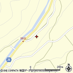 長野県松本市奈川694周辺の地図
