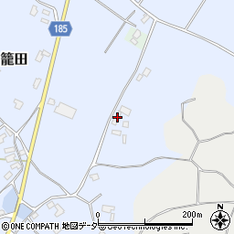 茨城県行方市籠田69周辺の地図