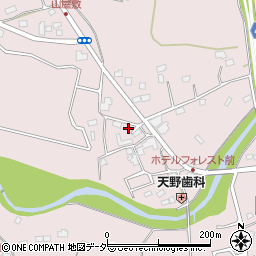 埼玉県比企郡滑川町羽尾1079-2周辺の地図