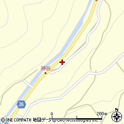 長野県松本市奈川神谷685周辺の地図