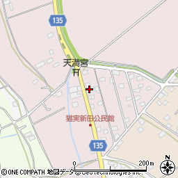 茨城県坂東市猫実新田22周辺の地図