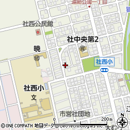 福井県福井市運動公園1丁目3606周辺の地図