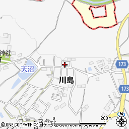 埼玉県比企郡嵐山町川島1885-9周辺の地図