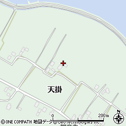 茨城県行方市天掛211周辺の地図