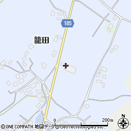 茨城県行方市籠田211周辺の地図