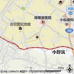 長野県塩尻市北小野13412周辺の地図