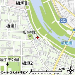 鷲田アパート周辺の地図