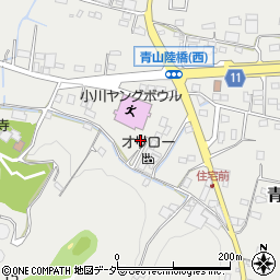 埼玉県比企郡小川町青山747-1周辺の地図