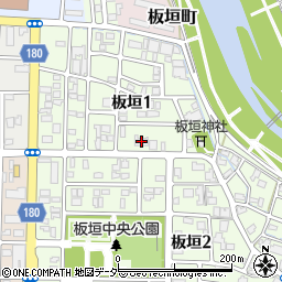 株式会社福井新聞販売センター　板垣・東郷店周辺の地図