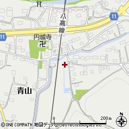 埼玉県比企郡小川町青山439周辺の地図