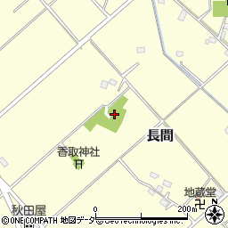埼玉県幸手市長間392周辺の地図