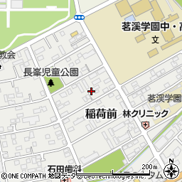 茨城県つくば市稲荷前19-10周辺の地図