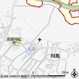 埼玉県比企郡嵐山町川島1891-6周辺の地図