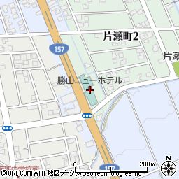 勝山ニューホテル周辺の地図