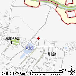 埼玉県比企郡嵐山町川島1891周辺の地図