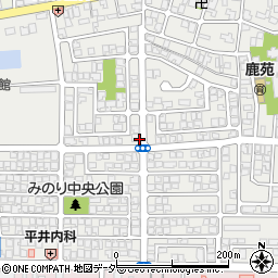 福井県福井市みのり3丁目周辺の地図