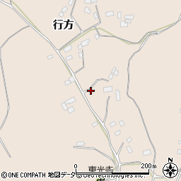 茨城県行方市行方1295周辺の地図