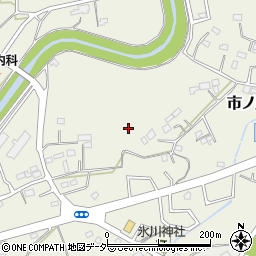 埼玉県東松山市市ノ川周辺の地図