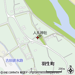茨城県常総市羽生町326周辺の地図