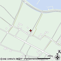茨城県行方市天掛225周辺の地図