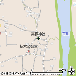 高根神社周辺の地図