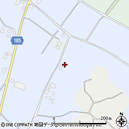 茨城県行方市籠田60周辺の地図