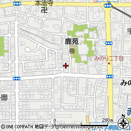 福井県福井市みのり2丁目12-13周辺の地図
