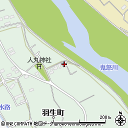 茨城県常総市羽生町230周辺の地図
