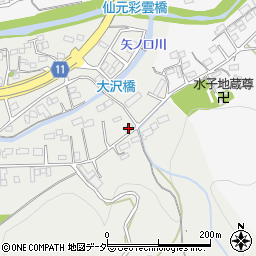 埼玉県比企郡小川町青山494周辺の地図